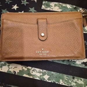 Kate Spade Tan Leather Crossbody Bag